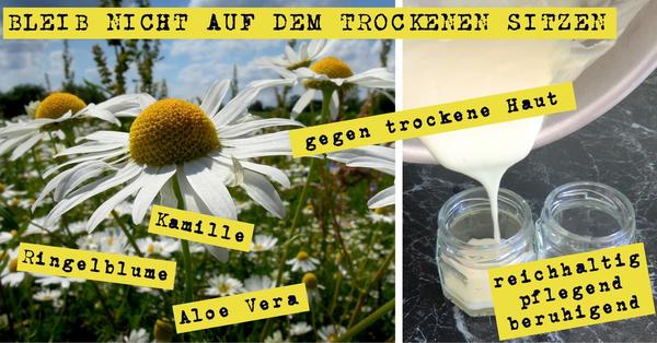 Creme gegen trockene Haut selber machen