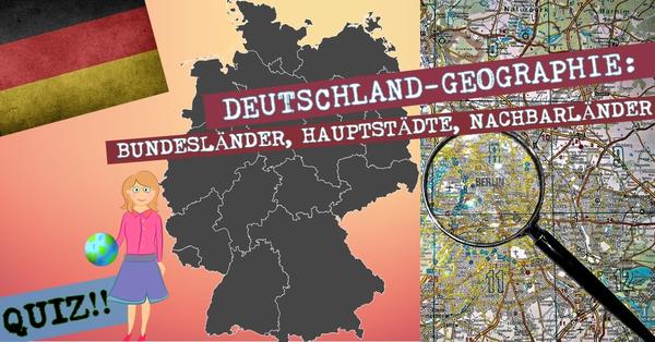 Deutschland-Geographie-Quiz für Beginner