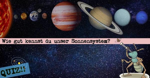 Sonnensystem Quiz
