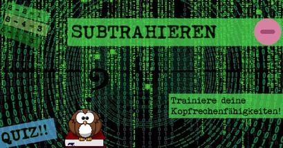 Kopfrechnen subtrahieren