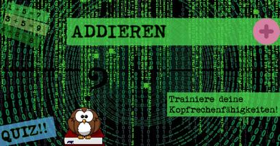 Kopfrechnen addieren