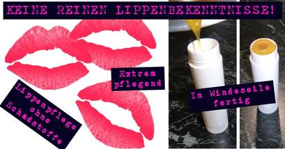 Lippenbalsam selber machen