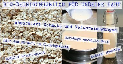 Hafer-Reinigungsmilch